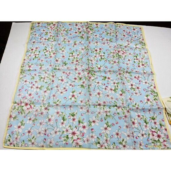 Junko Shimada Lot Of 2 Handkerchief Neckerchief Bandana Scarf - Picture 2 of 3